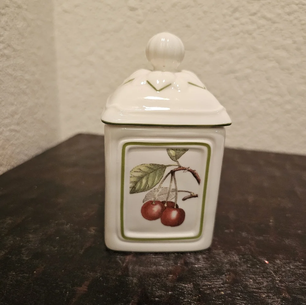 Cascara Charm by Villeroy & Boch Ceramic Pot Jam Jars Set & Tray - Picture 14 of 16
